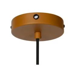 Lucide SIEMON - Hanglamp - Ø 40 cm - 1xE27 - Okergeel Best