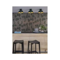 Lucide SIEMON - Plafonnière - Ø 25 cm - 1xE27 - Groen Clearance