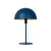 Lucide SIEMON - Tafellamp - Ø 25 cm - 1xE14 - Blauw Discount