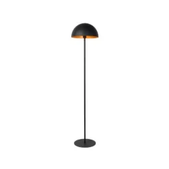 Lucide SIEMON - Vloerlamp - Ø 35 cm - 1xE27 - Zwart