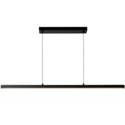 Lucide SIGMA - Hanglamp - LED Dimb. - 1x30W 2700K - Zwart New