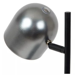 Lucide SKANSKA RECH - Oplaadbare Bureaulamp Binnen/Buiten - Accu/Batterij - LED Dimb. - CCT - 1x3W 3000K/6000K - IP44 - Grijs ijzer Outlet