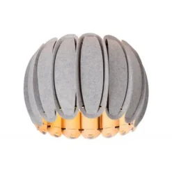 Lucide SPENCER Plafonnière-Grijs-Ø30-1xE27-40W-Vilt Hot