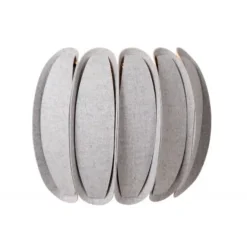 Lucide SPENCER Wandlamp-Grijs-1xE27-40W-Vilt