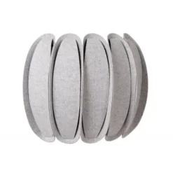 Lucide SPENCER Wandlamp-Grijs-1xE27-40W-Vilt