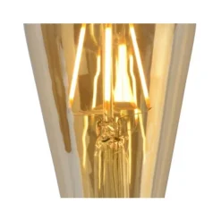 Lucide ST64 - Filament lamp - Ø 6,4 cm - LED Dimb. - E27 - 1x5W 2700K - Amber Best