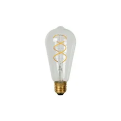 Lucide ST64 Fil. lamp-Transp.-LED Dimb.-1xE27-4,9W-2700K Hot