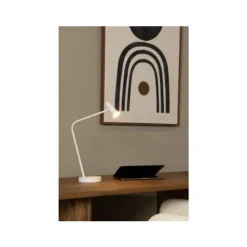 Lucide STIRLING Tafellamp-Wit-LED Dimb.-3W-2700K Outlet