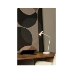 Lucide STIRLING Tafellamp-Wit-LED Dimb.-3W-2700K Outlet