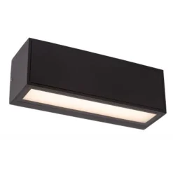 Lucide SUTTON Wandlamp Buiten-Zwart-LED-2W-2850K/3150K-4V Discount
