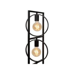 Lucide SUUS Vloerlamp-Zwart-3xE27-40W-Metaal Best