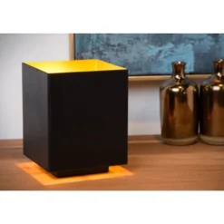 Lucide SUZY - Tafellamp - 1xE14 - Zwart New