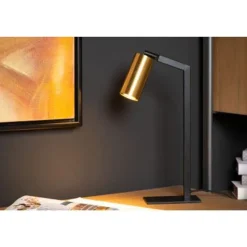 Lucide SYBIL - Tafellamp - 1xGU10 - Zwart Hot