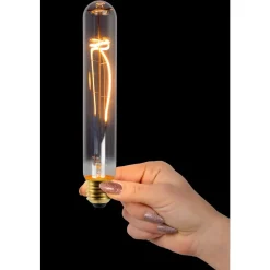 Lucide T32 - Filament lamp - Ø 3,2 cm - LED Dimb. - E27 - 1x5W 2200K - Fumé Clearance