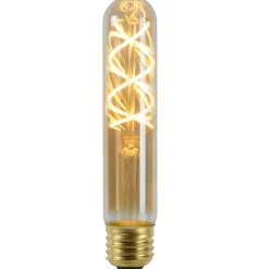 Lucide T32 - Filament lamp - Ø 3,2 cm - LED Dimb. - E27 - 1x5W 2200K - Amber Hot
