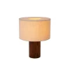 Lucide TACHINA Tafellamp-Nature.-1xE14-240W-Linnen