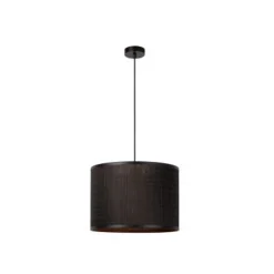 Lucide TAGALOG Hanglamp-Zwart-Ø40-1xE27-40W-Bamboe Best