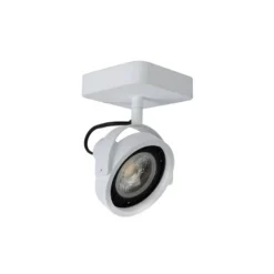 Lucide TALA LED - Plafondspot - LED Dim to warm - GU10 - 1x12W 2200K/3000K - Wit Clearance