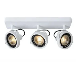 Lucide TALA LED - Plafondspot - LED Dim to warm - GU10 - 3x12W 2200K/3000K - Wit Best