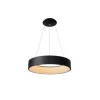 Lucide TALOWE LED - Hanglamp - Ø 60 cm - LED Dimb. - 1x42W 3000K - Zwart
