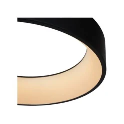 Lucide TALOWE LED - Hanglamp - Ø 60 cm - LED Dimb. - 1x42W 3000K - Zwart