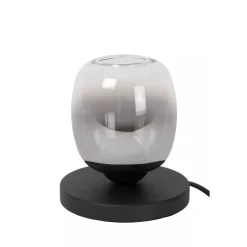 Lucide TAMINO - Tafellamp - Ø 15 cm - LED - 1x6W 3000K - Zwart