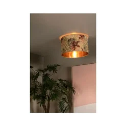 Lucide TANSELLE Plafonnière-Multic.-Ø40-1xE27-60W-Bamboe Best