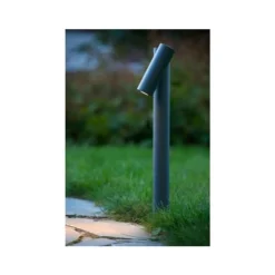 Lucide TATUM - Sokkellamp Buiten - LED - 1x5W 3000K - IP65 - Antraciet Discount