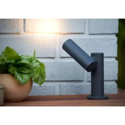 Lucide TATUM - Tuinspot Buiten - LED - 1x5W 3000K - IP65 - Antraciet New