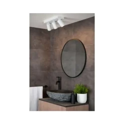Lucide TAYLOR - Plafondspot Badkamer - LED Dim to warm - GU10 - 3x5W 2200K/3000K - IP44 - Wit Discount
