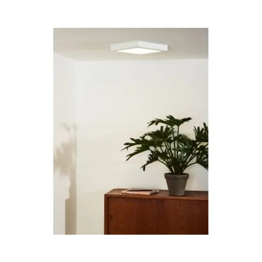 Lucide TENDO-LED Plafondlicht Vierkant 22/22cm 18W 1340LM
