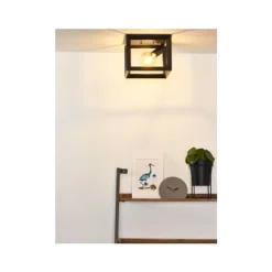 Lucide THOR - Plafonnière - 1xE27 - Grijs ijzer Discount