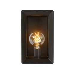 Lucide THOR - Wandlamp - 1xE27 - Grijs ijzer Sale
