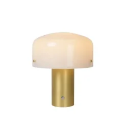 Lucide TIMON - Tafellamp - 1xE27 - 3 StepDim - Mat Goud / Messing Discount