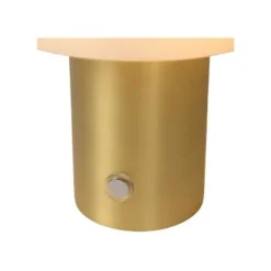 Lucide TIMON - Tafellamp - 1xE14 - 3 StepDim - Mat Goud / Messing New