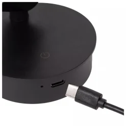 Lucide TONI - Oplaadbare Wandspot / Wandlamp - Accu/Batterij - Ø 8,1 cm - LED Dimb. - CCT - 1x2W 2700K/4000K - Magnetisch - Zwart Best