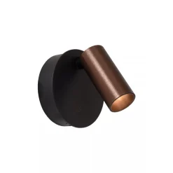 Lucide TONI - Oplaadbare Wandspot / Wandlamp - Accu/Batterij - Ø 8,1 cm - LED Dimb. - CCT - 1x2W 2700K/4000K - Magnetisch - Koffie Online