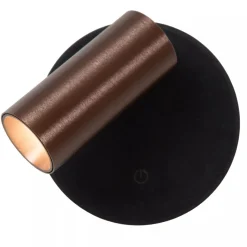 Lucide TONI - Oplaadbare Wandspot / Wandlamp - Accu/Batterij - Ø 8,1 cm - LED Dimb. - CCT - 1x2W 2700K/4000K - Magnetisch - Koffie Online