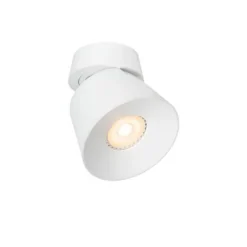 Lucide TRIGONO Plafondspot-Wit-Ø10,5-1xGU10-50W-Metaal Outlet