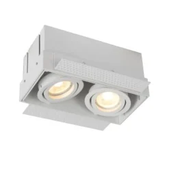 Lucide TRIMLESS - Inbouwspot - 2xGU10 - Wit