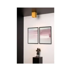 Lucide TUBE - Plafondspot - 1xGU10 - Mat Goud / Messing Hot