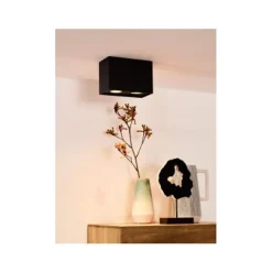 Lucide TUBE - Plafondspot - 2xGU10 - Zwart Sale