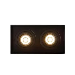 Lucide TUBE - Plafondspot - 2xGU10 - Zwart Sale