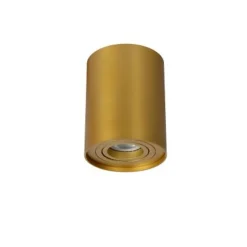 Lucide TUBE - Plafondspot - Ø 9,6 cm - 1xGU10 - Mat Goud / Messing Clearance