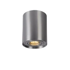 Lucide TUBE - Plafondspot - Ø 9,6 cm - 1xGU10 - Mat chroom Online