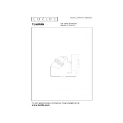 Lucide TUNDRAN Plafondspot-Zwart-1xGU10-5W-Metaal Outlet