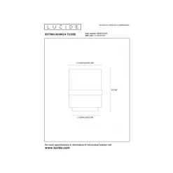 Lucide TUSSE - Tafellamp - Ø 15 cm - 1xE14 - Groen