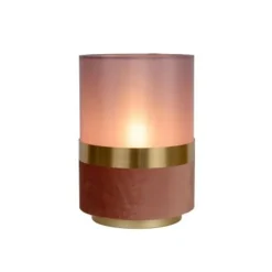 Lucide TUSSE - Tafellamp - Ø 15 cm - 1xE14 - Roze Outlet