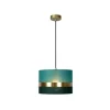 Lucide TUSSE. Hanglamp-Groen-Ø30-1xE27-60W-Linnen New
