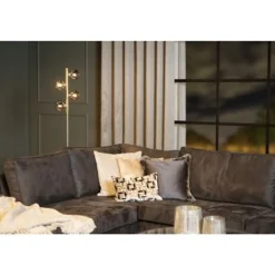 Lucide TYCHO - Vloerlamp - 4xG9 - Mat Goud / Messing Clearance